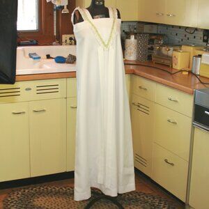 Sleeveless Long Party Dress Vintage Homemade